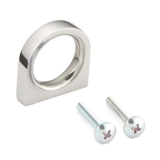 Edelstahl-Ringgriff SUS304, 30,5 mm (1,3″) SD-30M. Edelstahl-Ringgriff aus rostfreiem Edelstahl V2A, glänzend poliert, für Edelstahlküche, Badezimmermöbel, Medizinbereich, feuchte Umgebung, Schiff, Wohnmobil, von Sugatsune / LAMP® (Japan)