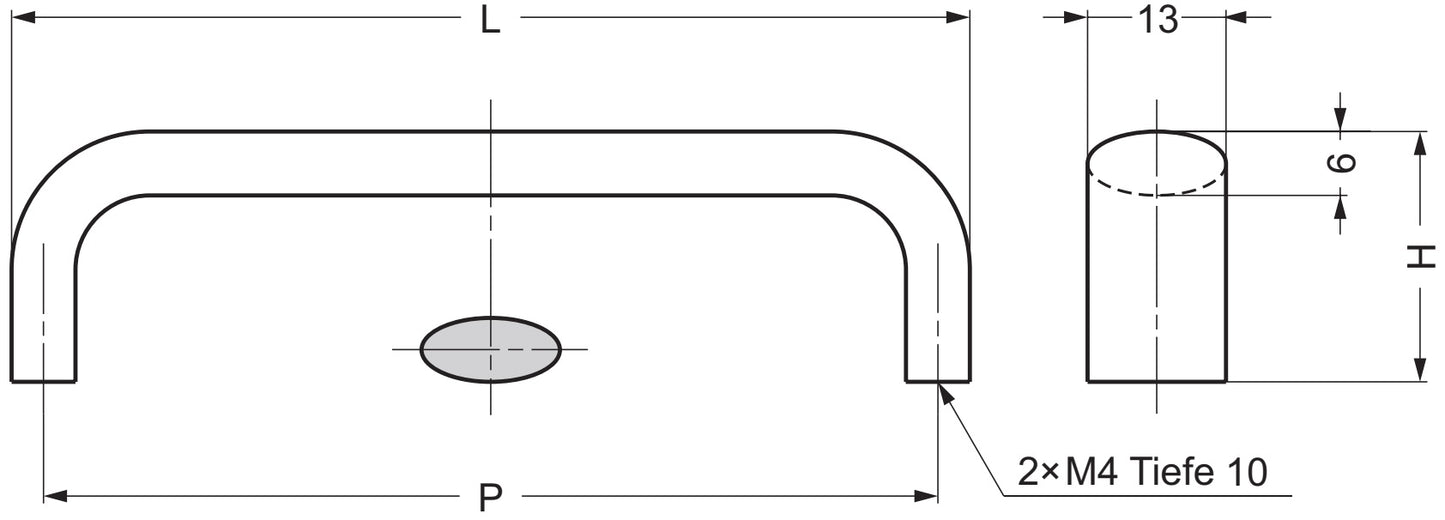 Hochwertiger Edelstahlmöbelgriff aus SUS304 (V2A), glänzend poliert, 110 mm (4,4″) DL-110M. Edelstahltürgriff aus SUS304 (V2A), glänzend poliert, für Boot, Yacht, Edelstahlküche, Strandhotel, Arztpraxis, Möbel, von Sugatsune / LAMP® (Japan)