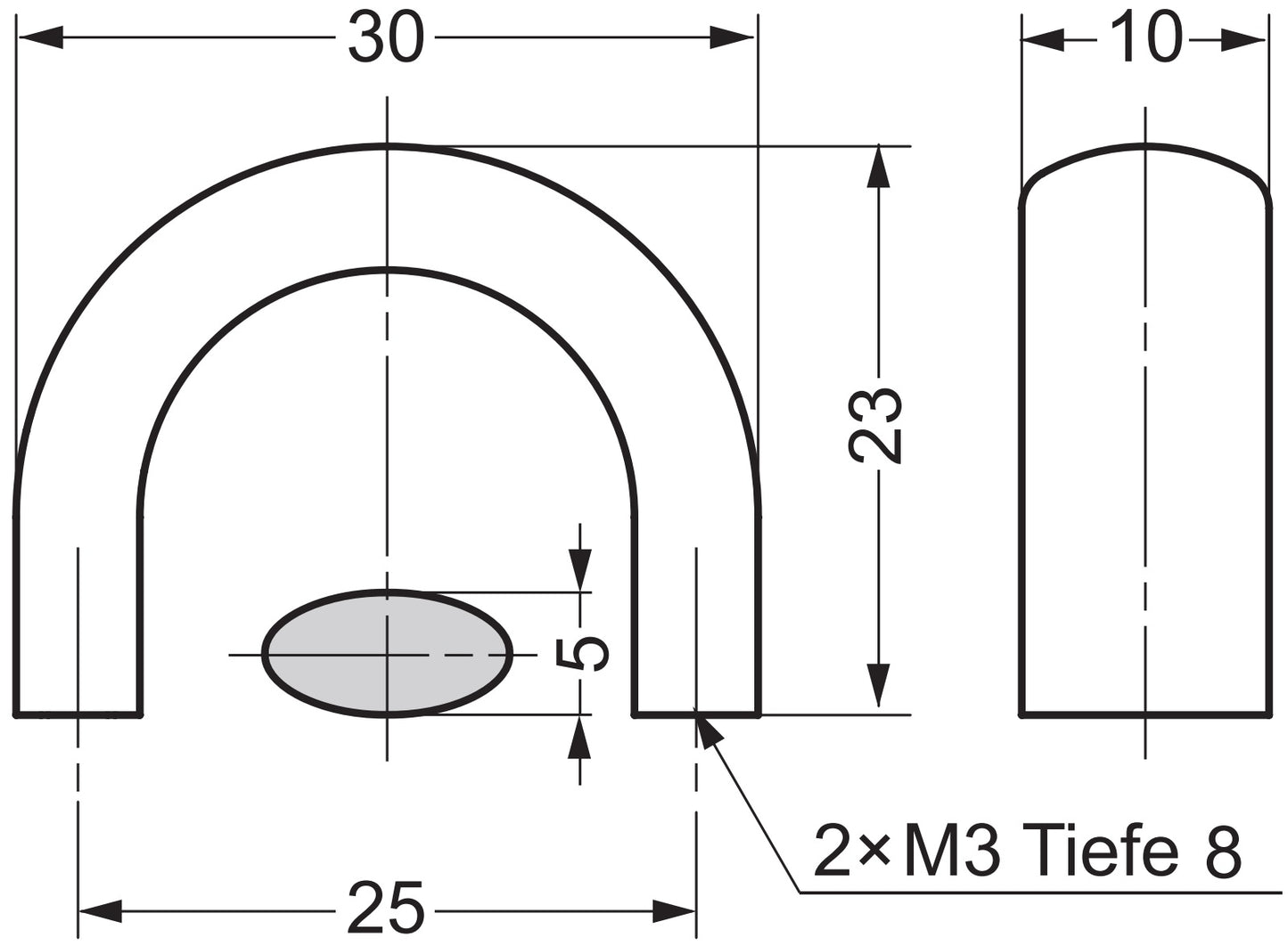 Hochwertiger Edelstahlmöbelgriff aus SUS304 (V2A), glänzend poliert, 30 mm (1,2″) DS-30M. Edelstahltürgriff aus SUS304 (V2A), glänzend poliert, für Boot, Yacht, Edelstahlküche, Strandhotel, Arztpraxis, Möbel, von Sugatsune / LAMP® (Japan)