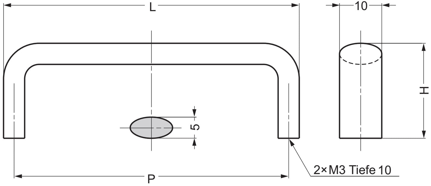 Hochwertiger Edelstahlmöbelgriff aus SUS304 (V2A), glänzend poliert, 50 mm (2″) DS-50M. Edelstahltürgriff aus SUS304 (V2A), glänzend poliert, für Boot, Yacht, Edelstahlküche, Strandhotel, Arztpraxis, Möbel, von Sugatsune / LAMP® (Japan)