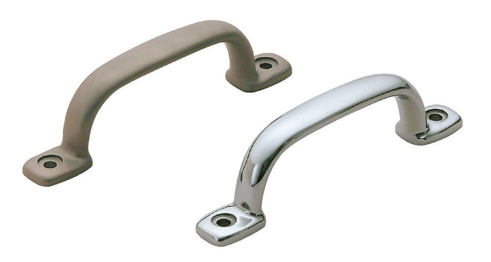 Edelstahlmöbelgriff SUS316, 150 mm (6″) 2LC-150. Griff aus feinstem korrosionsfreiem Edelstahl V4A (SUS316) für hochwertige Einrichtungen, sowie für den Außenbereich, feuchte, raue und hochkorrosive Umgebungen von Sugatsune / LAMP® (Japan)