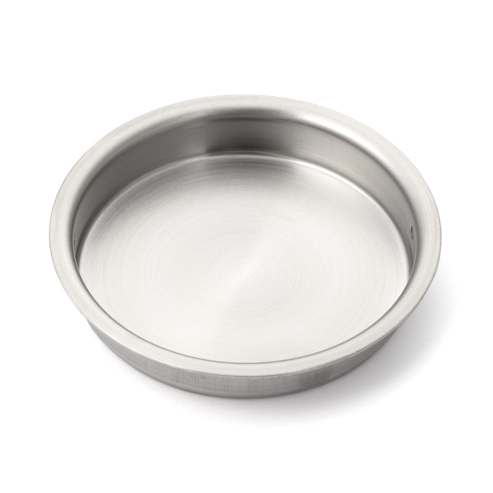 Exclusive round stainless steel SUS304 handle, 60 mm (2.4") SMH-60. Round stainless steel V2A handle, satin matte, for drawers, cabinets, humid environments, ships, yachts, and caravans from Sugatsune / LAMP® (Japan)