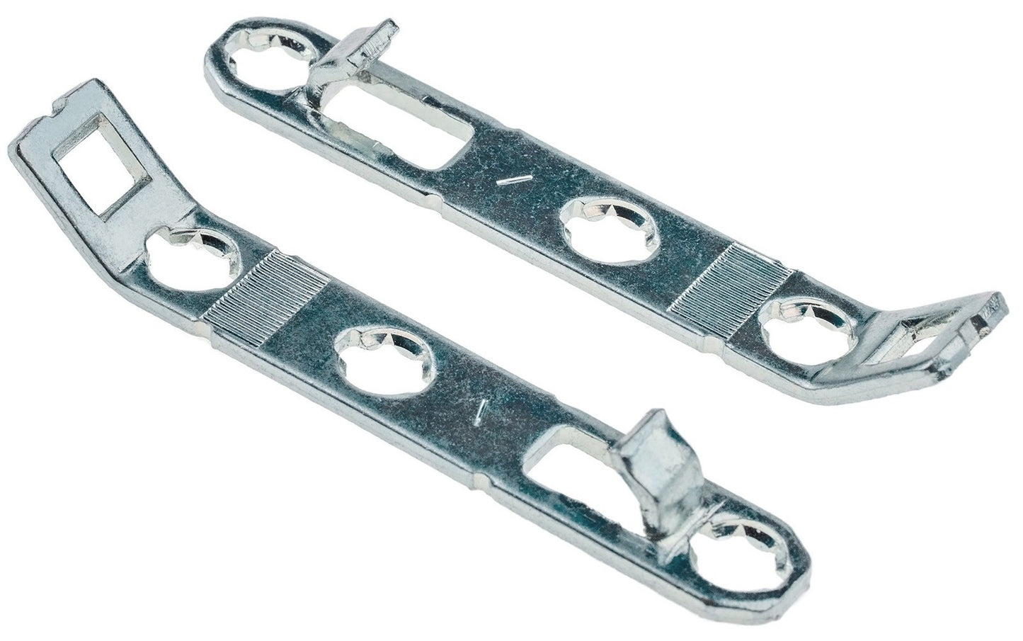 2 Stück Frontbefestigung, für Zargenhöhen 90, 122 und 186 mm, F102021855 für Schubladenfront, GRASS Nova Pro One, GRASS Nova Pro Scala