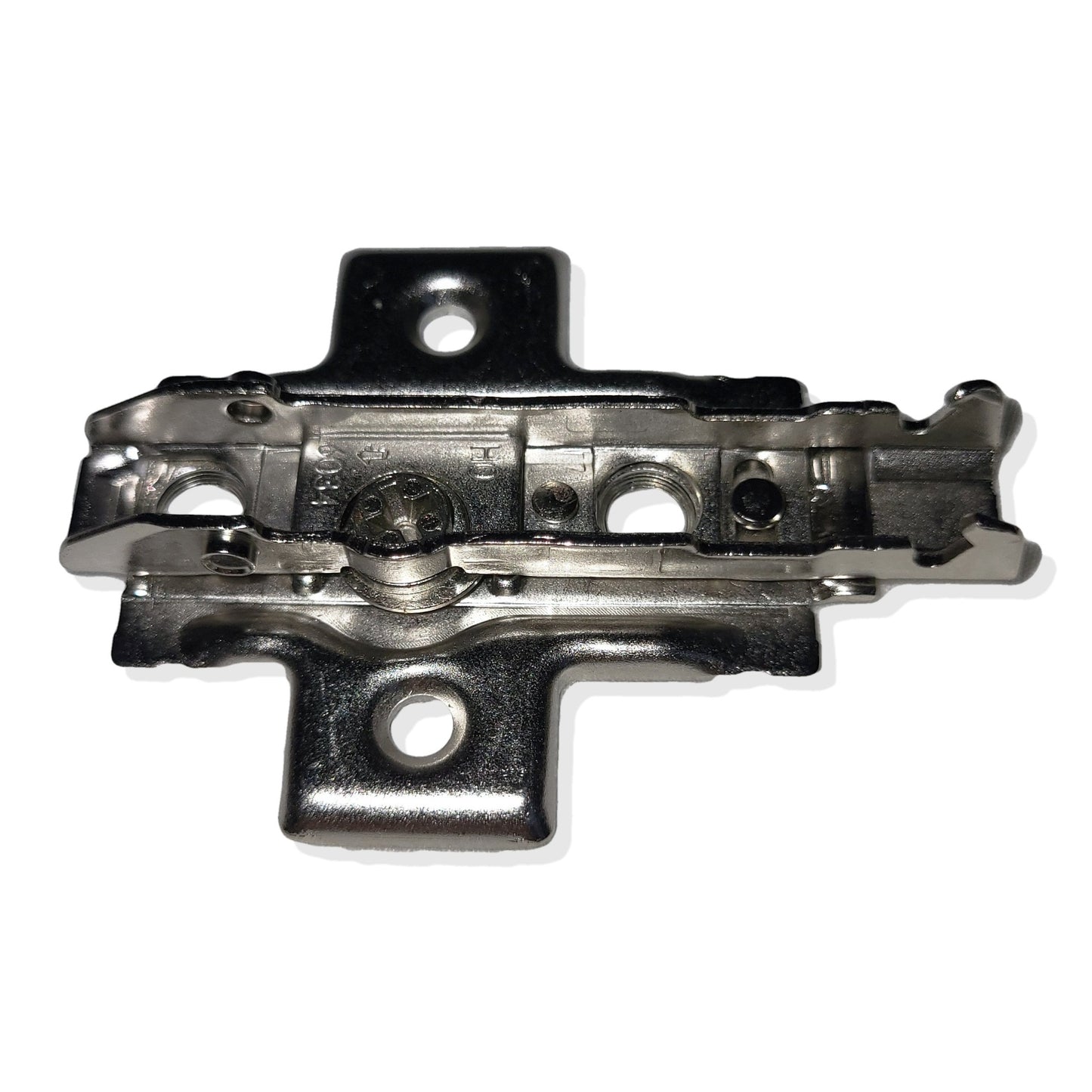 Mounting plate for GRASS Tiomos furniture hinge, cross-shaped. Base plate for Tiomos furniture hinge F058139746 from GRASS
