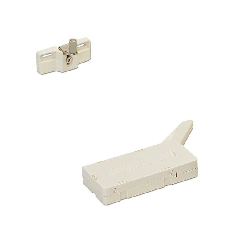 Heavy-duty dampers for large and heavy furniture doors. Furniture dampers with locking mechanism from SUGATSUNE / Lamp (Japan)