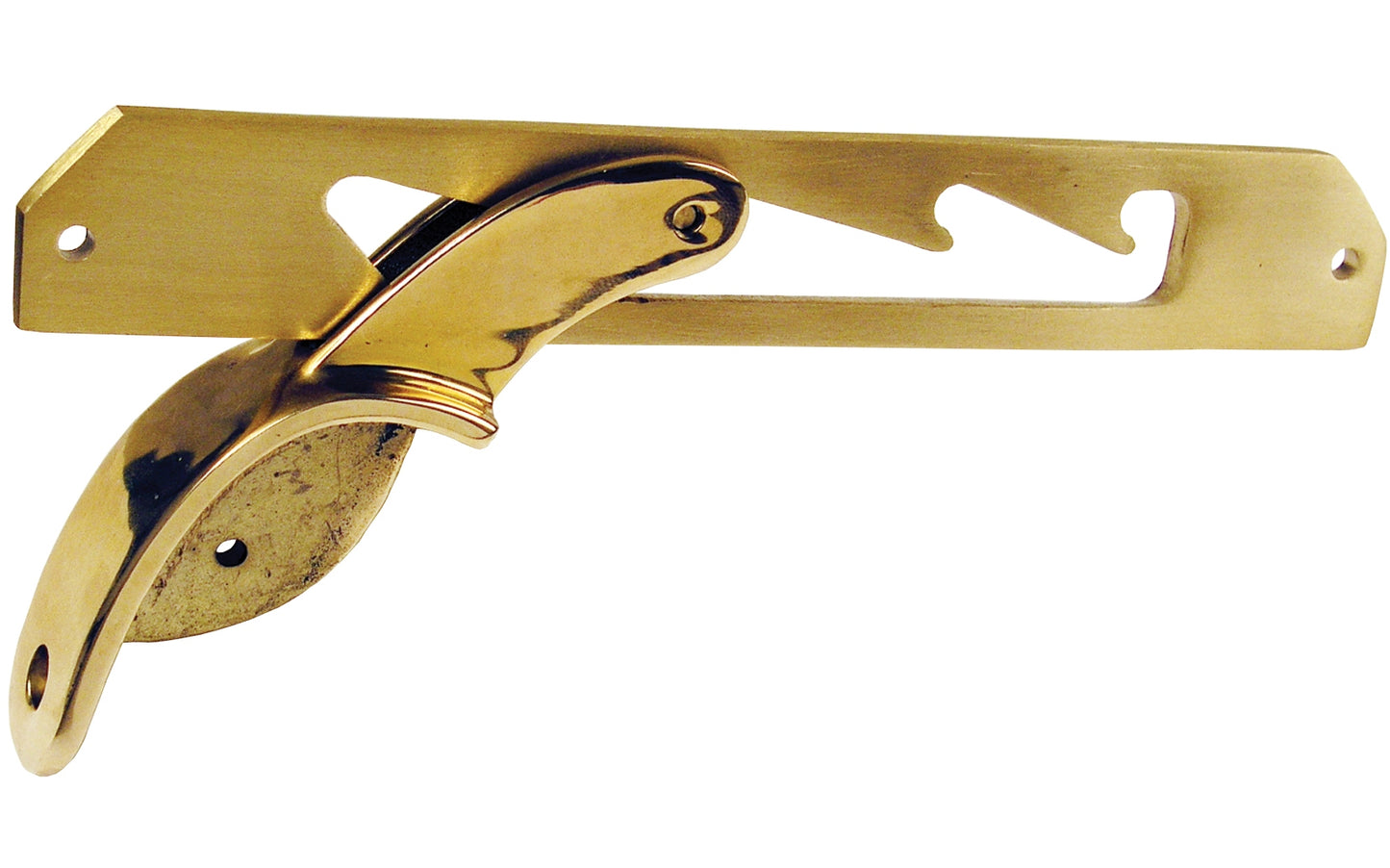 2 Stück Hochwertige Rastung aus Kupfer, glänzend poliert, 235 mm (9,3″) 04.03.040-0. Liegestuhlbeschlag aus Kupfer, glänzend poliert, für Liegestuhl, Poolliege, Badeliege, Deckchair, Steamer Chair, Klappsessel, Holzliege, Sonnenliege, von SISO Denmark
