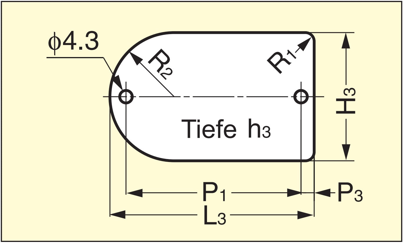 Kleine hochwertige Griffmuschel für Finger, aus massiver Zinklegierung, Oberfläche: Weißbronze, 55 mm (2,2″) HH-DN-29WB. Griffmulde HH-DN-29WB für Blechfronten, Holzfronten, Schubkästen, Schränke, Büromöbel, von Sugatsune / LAMP® (Japan)