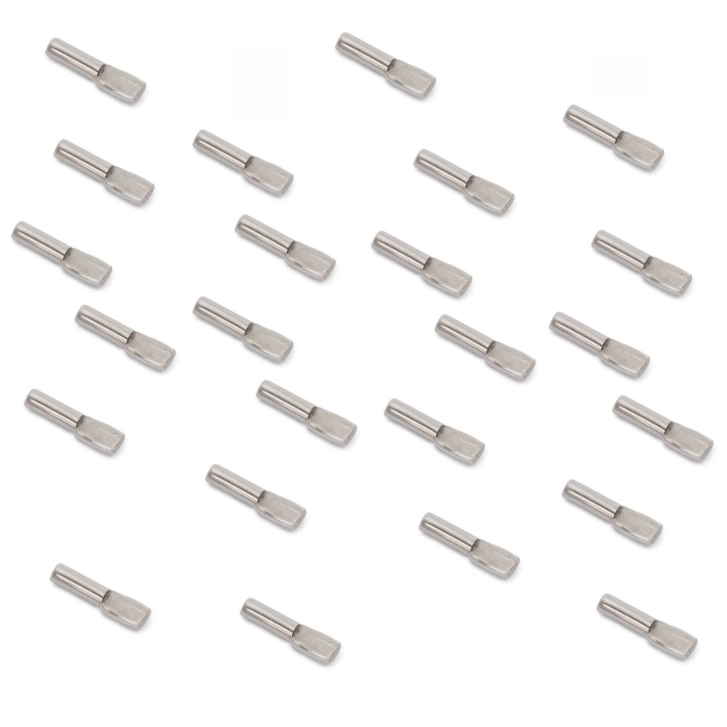 20 pieces high-quality spoon shelf supports, made of steel, surface: nickel-plated, 8049707 for hole rows, shelves, compartment floors, cabinet floors, shelves