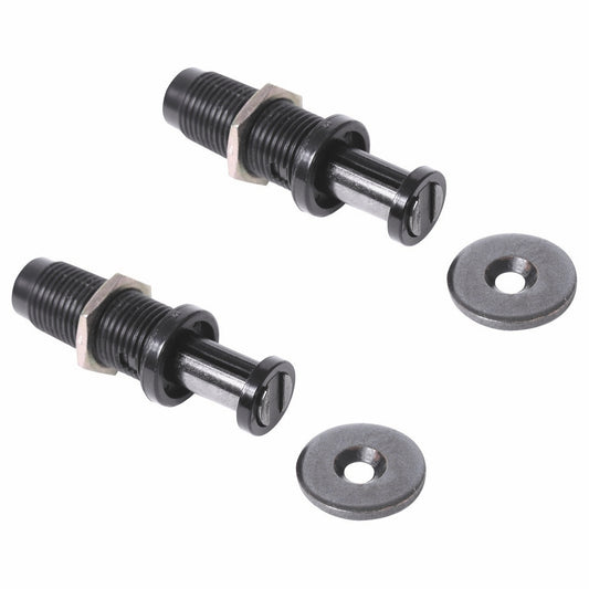 2 Stück Magnet-Druckschnäpper, mit M11 Gewinde, inkl. M11 Mutter und Gegenplatte PM-4N HB von Sugatsune. Produktbild
