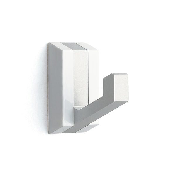 Strong magnetic hook, surface: silver, 42 mm (1.7"), MJ-30. Key hook for refrigerators, magnetic boards, key boards, metal boards, lockers, metal cabinets, metal walls, key boards, and much more, from Sugatsune / LAMP® (Japan)
