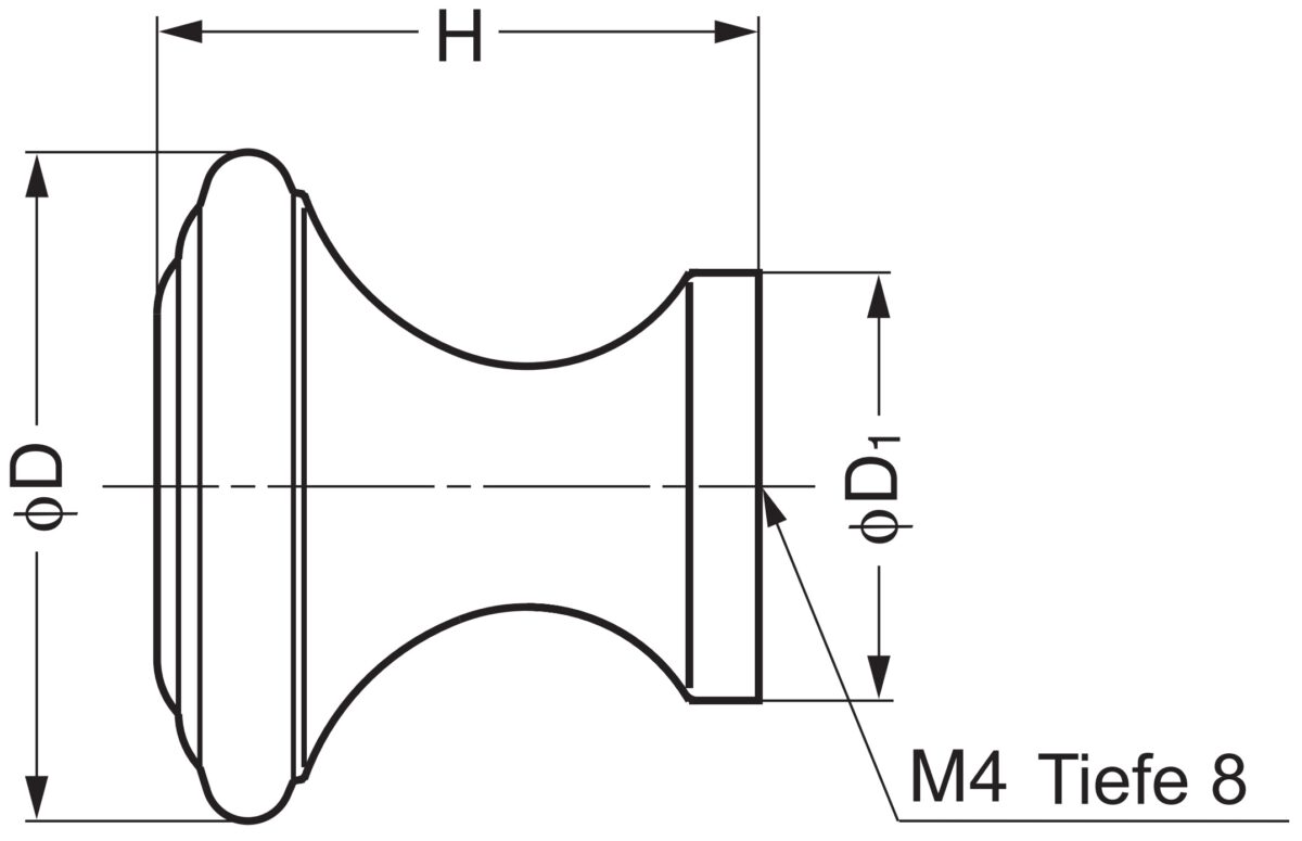 Hochwertiger Möbelknopfgriff aus Messing, Oberfläche: glänzend poliert, 25 mm (1″) KHE103-25PB. Griffknopf aus Messing für Schublade, Möbeltür, Küchenschrank, Büroschrank und viel mehr, von Sugatsune / LAMP® (Japan)