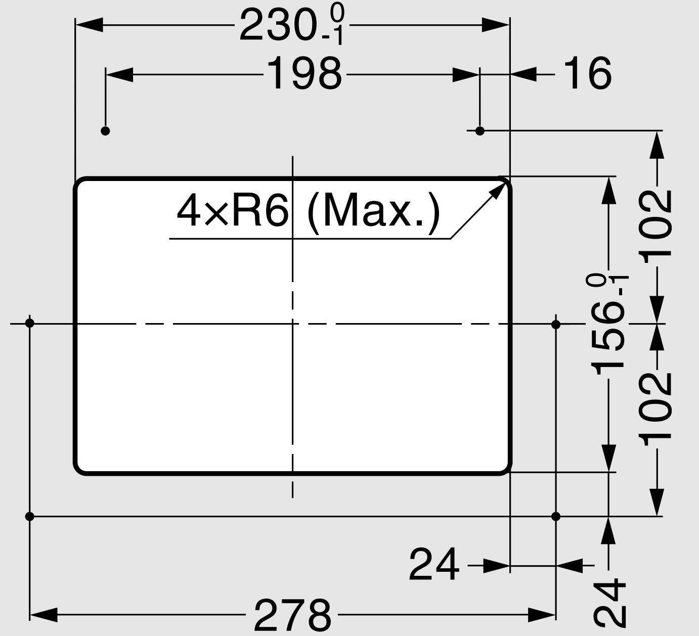 Hochwertige rechteckige Müllklappe für die senkrechte Montage, mit Soft-Close, aus rostfreiem Edelstahl, Ausführung: Innenmontage, AZ-GD231-HL. Edelstahlmüllklappe, für Gastronomie und viel mehr, von Sugatsune / LAMP® (Japan)