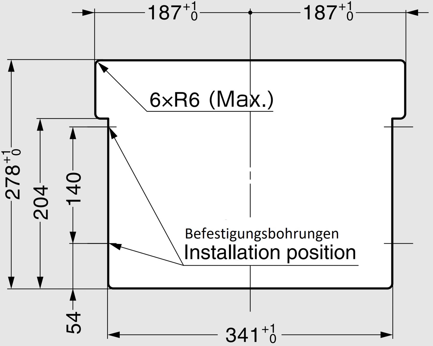 Hochwertige rechteckige Müllklappe für die senkrechte Montage, mit Soft-Close, aus rostfreiem Edelstahl, Oberfläche: satiniert matt, 310 mm (12,3″), AZ-GD310-HL. Edelstahlmüllklappe, für Gastronomie und viel mehr, von Sugatsune / LAMP® (Japan)