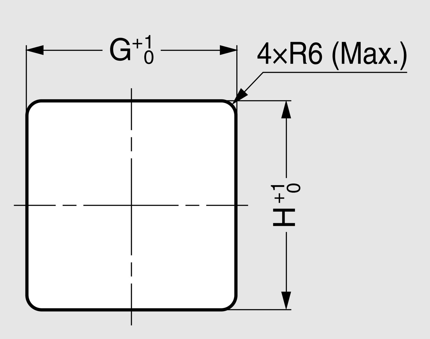 Hochwertiger rechteckiger Mülldurchwurf, aus rostfreiem Edelstahl, Oberfläche: satiniert matt, 194 mm (7,7″), AN-KH020-HL. Edelstahlmülldurchwurf, für Gastronomie, Ladenbau, Kosmetikstudio und viel mehr, von Sugatsune / LAMP® (Japan)