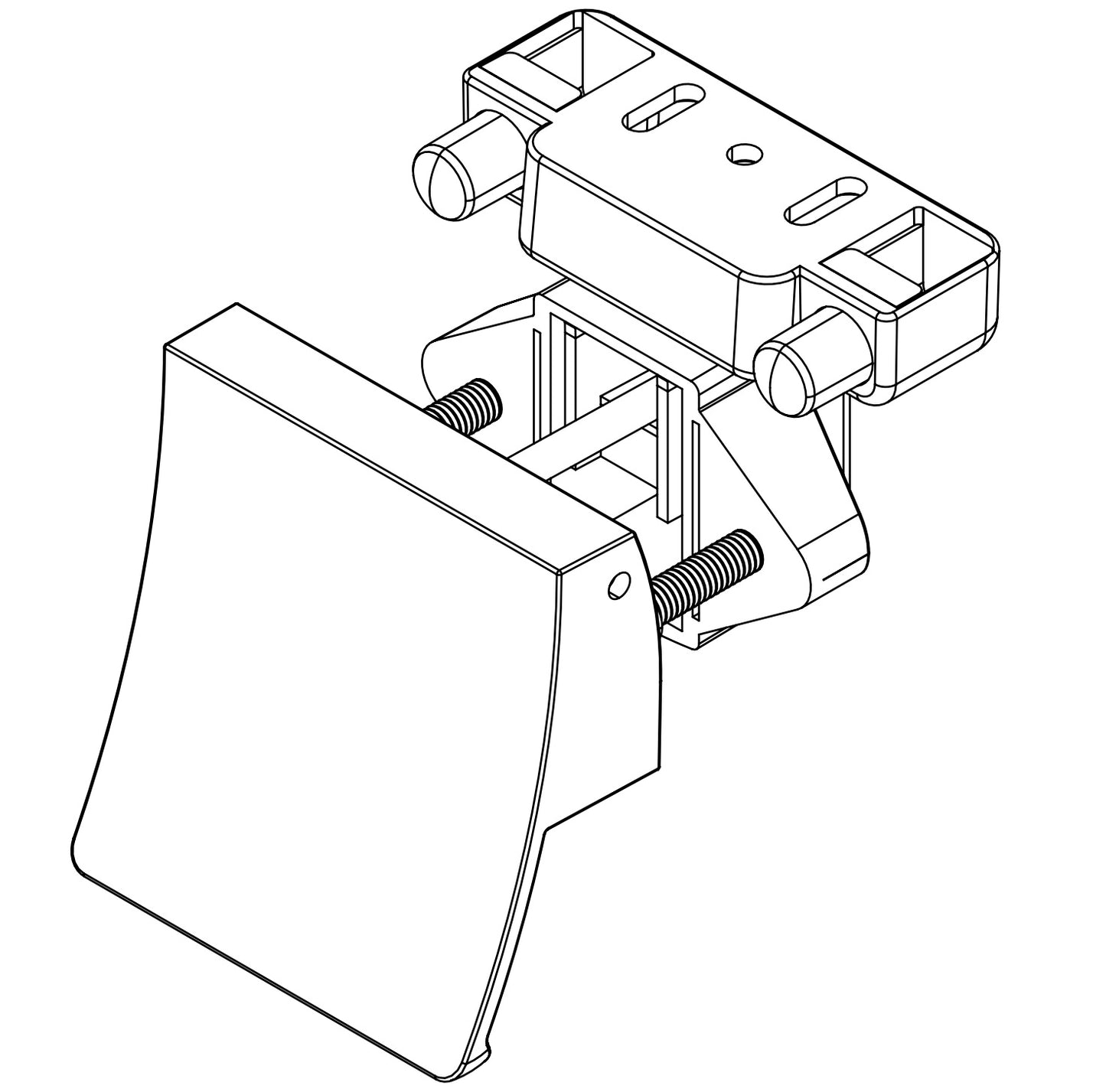 Robust snap lock with lifting handle, made of Zamak, surface: black, design: square, 14.03.076-0. Lifting handle with self-locking lock and soft-close for caravans, yachts, and much more, from SISO Denmark