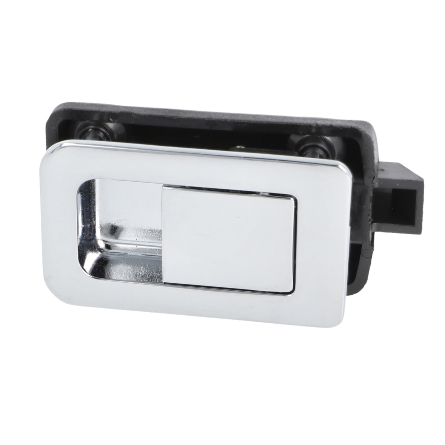 High-quality snap lock with folding handle, made of Zamak, surface: chrome-plated, 14.03.090-0 for caravans, yachts, mobile homes, private jets, motorhomes