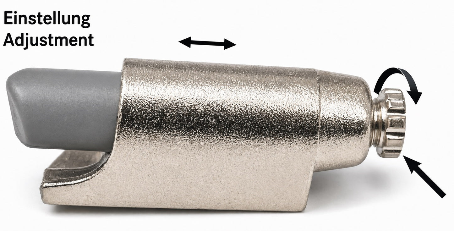Soft-close damping system, F069073711 for Nexis Click-on Mirro hinge, Nexis Click-on Mirro -15° hinge