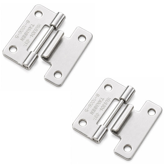 2 Stück hochwertiges Steckscharnier, B-1006-5, Höhe: 30 mm, von TAKIGEN, Tragkraft: 2 kg (5 lbs). Produktbild
