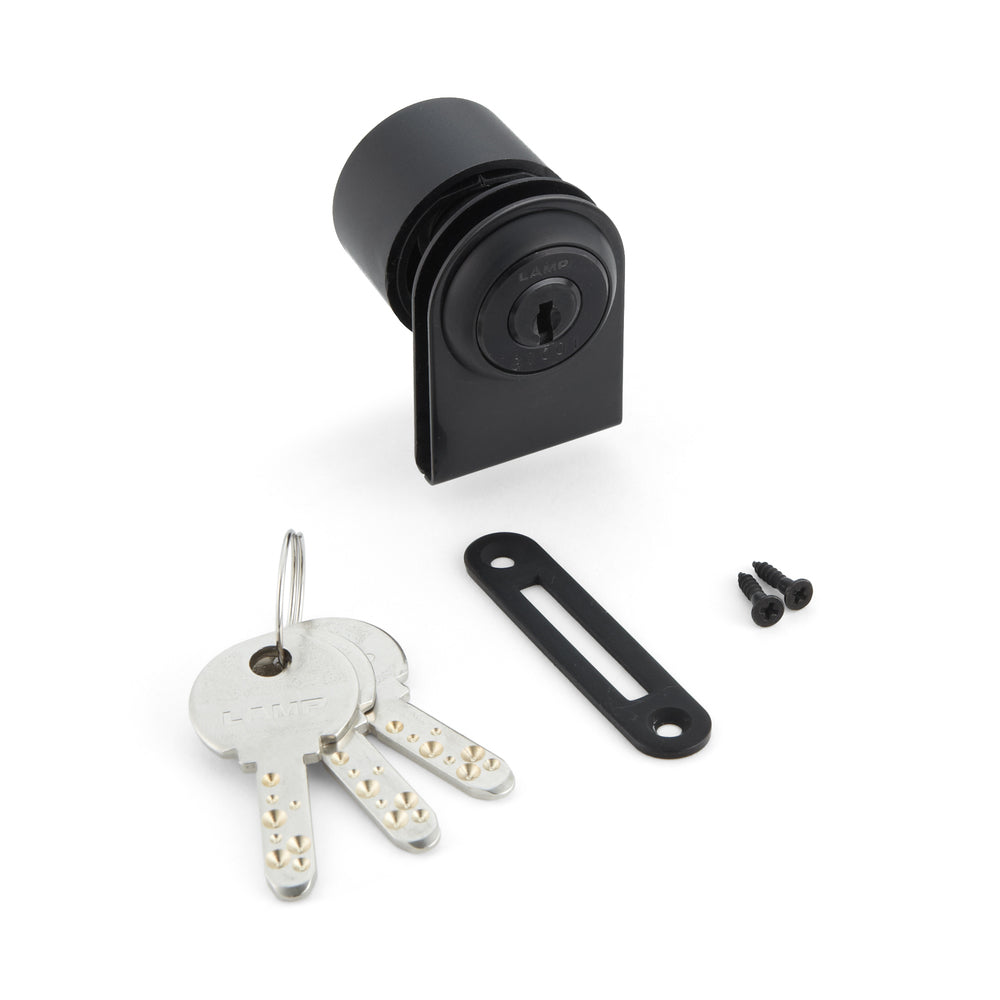 Hebelschloss, für Glastüren, Serie Million Lock, verschiedenschließend 1310GL-BL-B, von Sugatsune / LAMP (Japan)