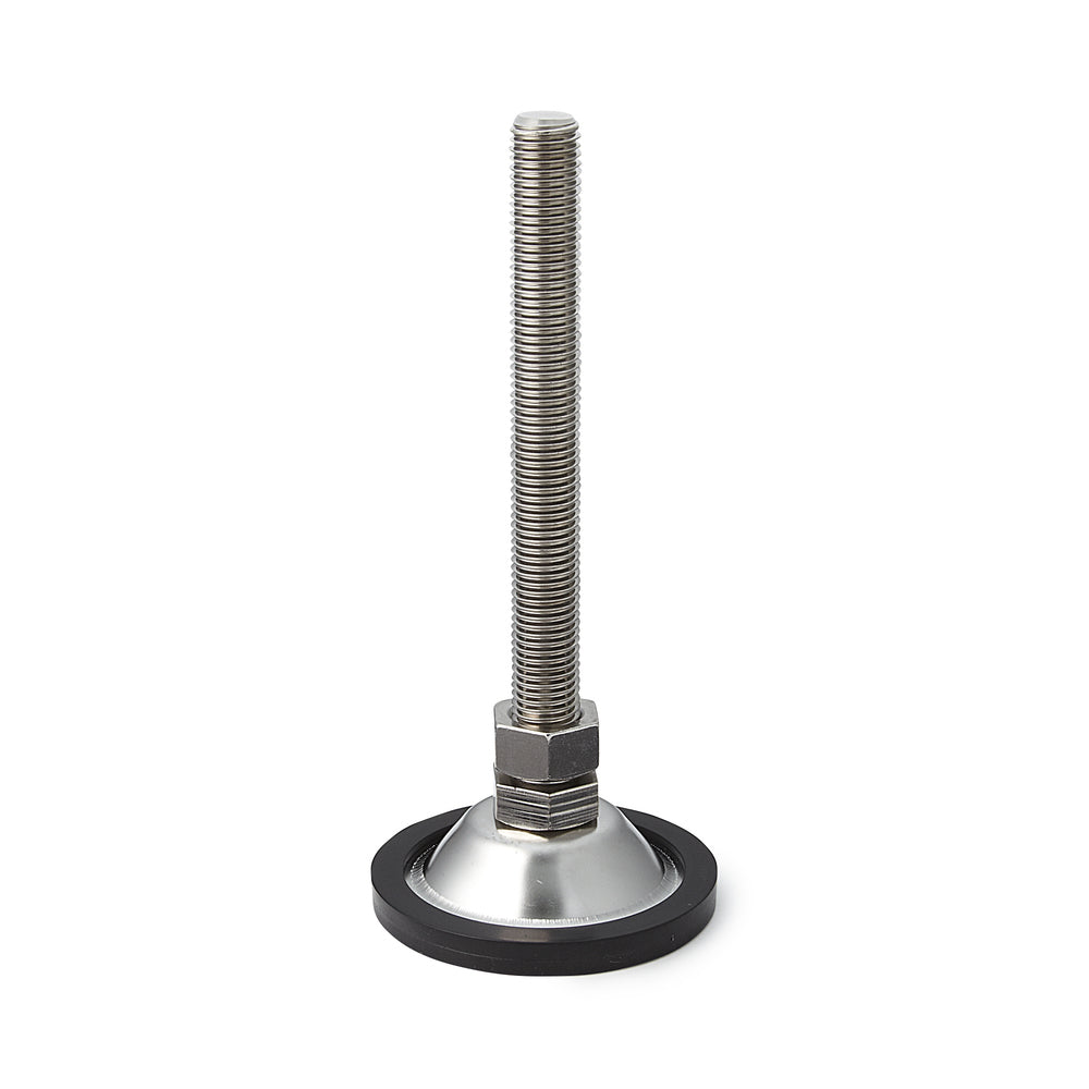 Leveling glides, stainless steel ADRS75-16-150, from Sugatsune / LAMP (Japan)