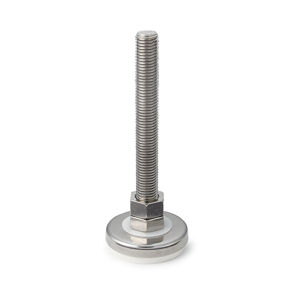Leveling glides, stainless steel ADWHS60-16-130, from Sugatsune / LAMP (Japan)