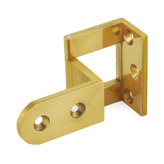 Angle hinge, surface-mounted AHS-24M, by Sugatsune / LAMP (Japan)