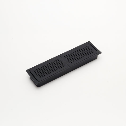 Grille de ventilation avec entrée de câble APK-KHA152P-BL, de Sugatsune / LAMP (Japon)