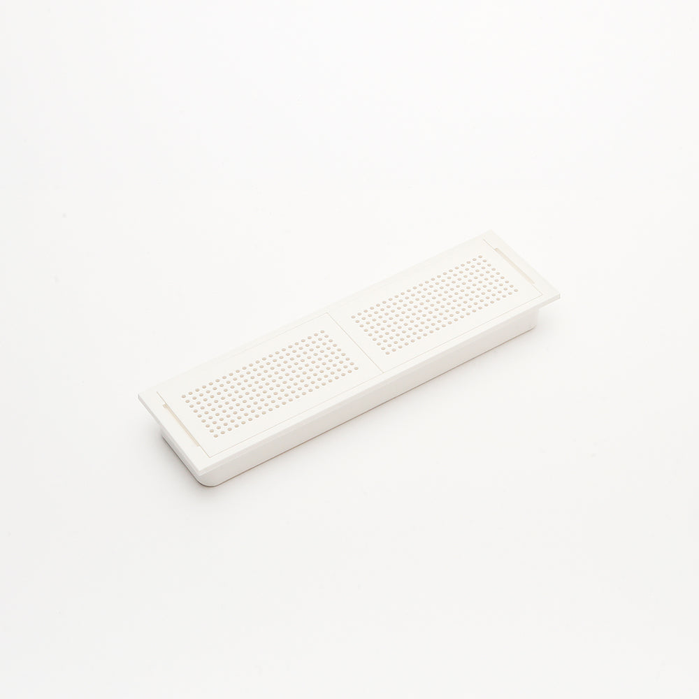 Grille de ventilation avec entrée de câble APK-KHA152P-WT, de Sugatsune / LAMP (Japon)