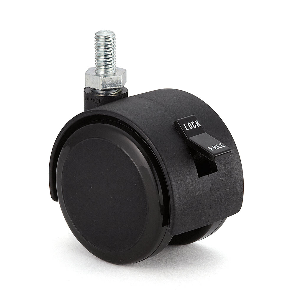 Doppelrolle, mit Gewindebolzen BU-25N8S, von Sugatsune / LAMP (Japan)