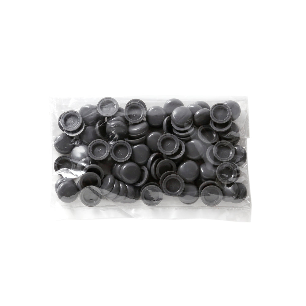 Cap for setup, pack of 100, CS-492-M3-DGR-P100, by Sugatsune / LAMP (Japan)