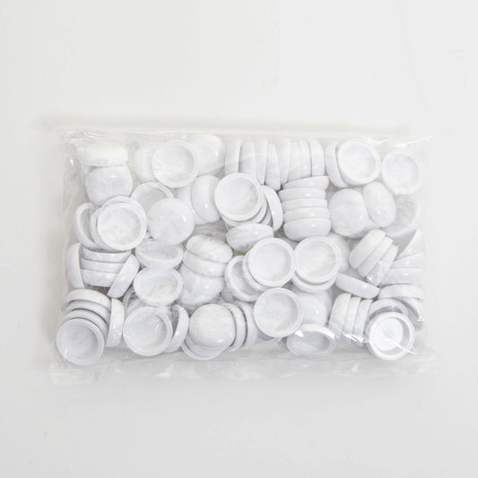 Cap for setup, pack of 100, CS-492-M6-WT-P100, by Sugatsune / LAMP (Japan)