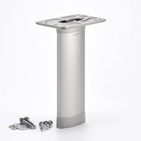Bar console, aluminum, horizontal, 90° CTB65-PM90-200-SL, by Sugatsune / LAMP (Japan)