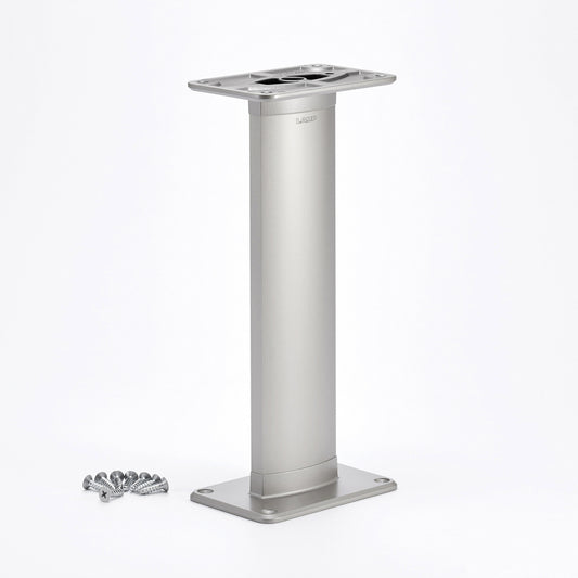 Bar console, aluminum, horizontal, 90°, screwed from above CTB65-PMS90-270-SL, by Sugatsune / LAMP (Japan)