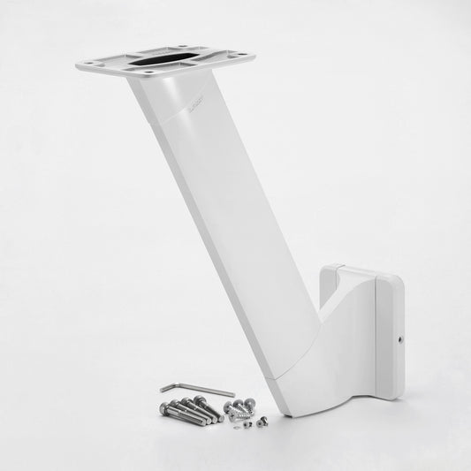 Bar console, aluminum, vertical, 60° CTB65-VM60-300-WT, by Sugatsune / LAMP (Japan)