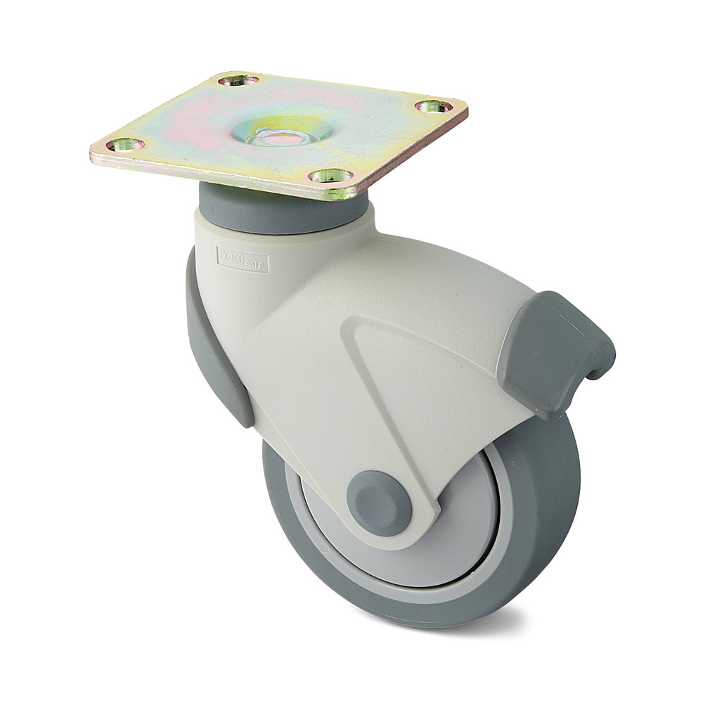 Reel with dual braking system, with EX-100P plate, from Sugatsune / LAMP (Japan)