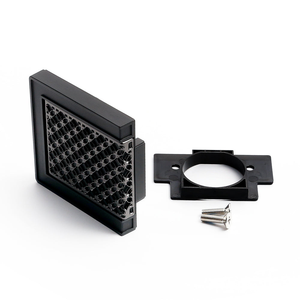 Front panel for glass doors GH-J95FP-Q1-BL, by Sugatsune / LAMP (Japan)