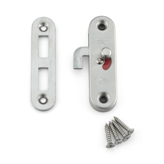 Sliding door latch with internal indicator HC-65, by Sugatsune / LAMP (Japan)