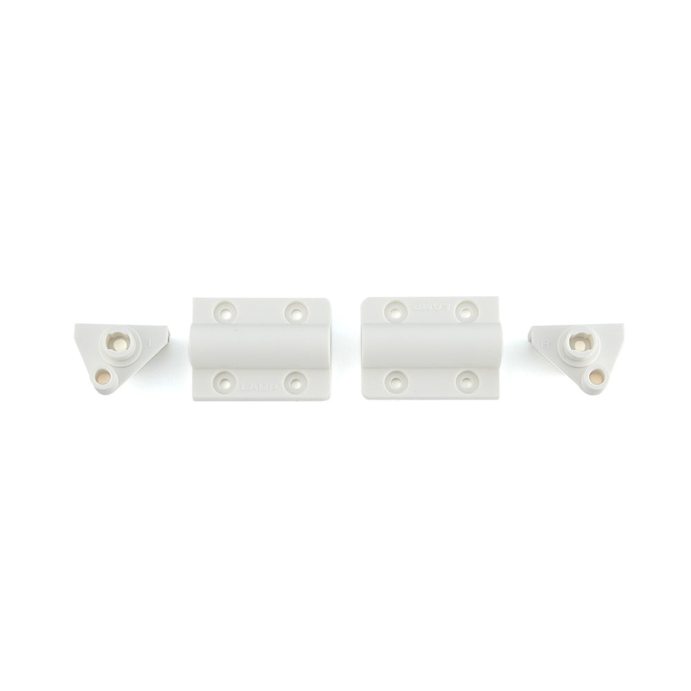 Mini charnière, amortie HG-JHM9-U-WT, par Sugatsune / LAMP (Japon)