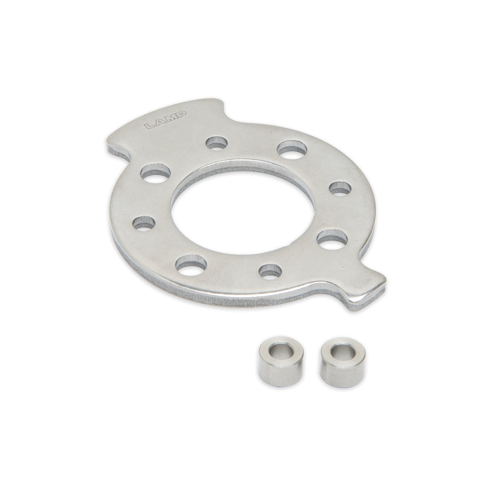 Angle limiter plate for HG-S-34 torque hinge HG-S-34ARP, from Sugatsune / LAMP (Japan)