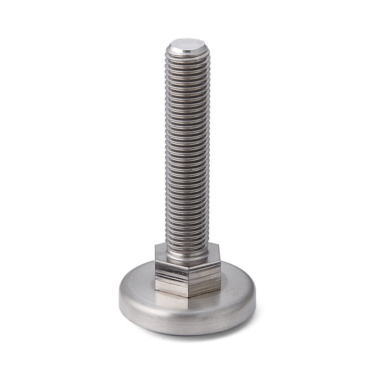 Leveling glide, stainless steel MKPLS-50-16-78, by Sugatsune / LAMP (Japan)