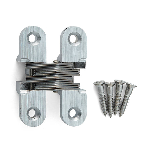 Scharnier für unsichtbaren Anschlag R-43, Höhe: 43 mm, von Sugatsune / LAMP (Japan)