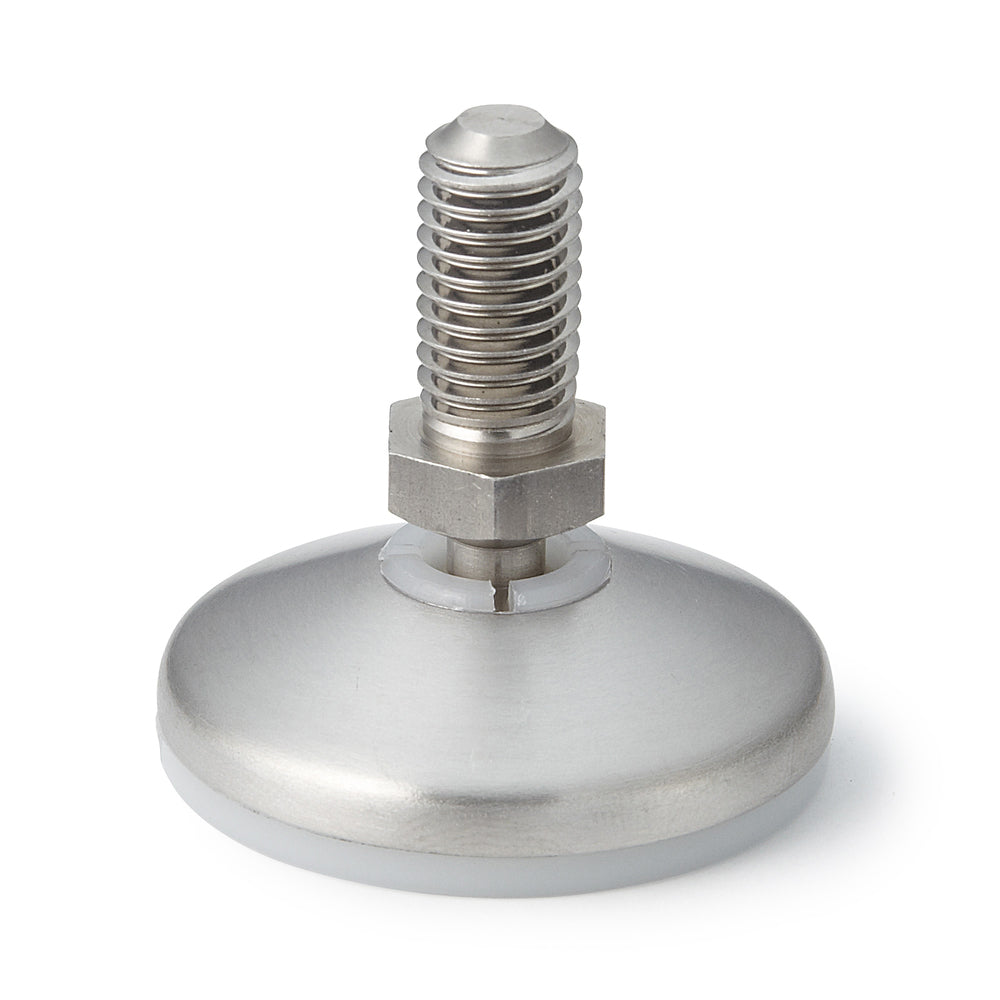 Leveling glides, stainless steel RPS-40M10-G, by Sugatsune / LAMP (Japan)