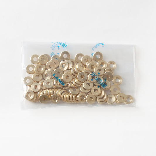 Rondelles fraisées, lot de 100 pièces. SETUP-M4-P100, par Sugatsune / LAMP (Japon)