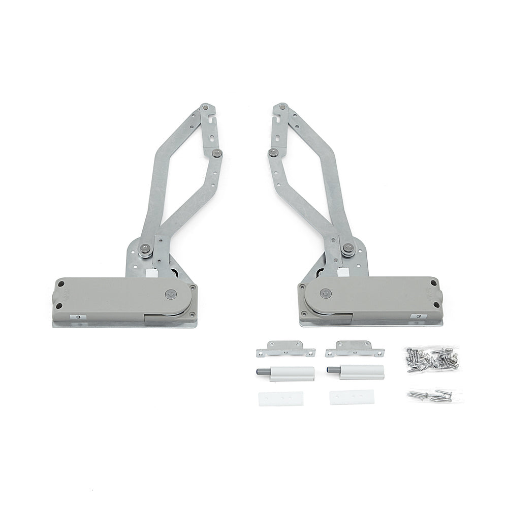 Downward-swinging flap fitting SLD-3, by Sugatsune / LAMP (Japan)
