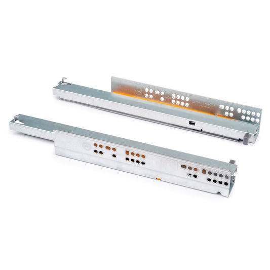 Unterflurführungen, 3124605, 550 mm (21-21/32″), von EMUCA, Tragkraft: 30 kg (67 lbs), Ausführung: Vollauszug mit Soft-Close. Produktbild
