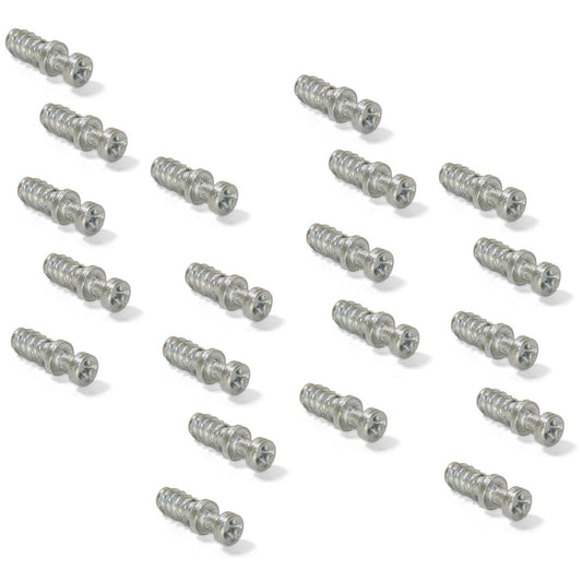 20 Stück robuster Verbindungsbolzen für Bohrung ⌀6 mm, aus Zamak, 11 mm (7/16″), 8083901 für Möbelverbindung