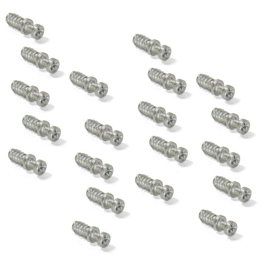 20 Stück robuster Verbindungsbolzen für Bohrung ⌀6 mm, aus Zamak, 8 mm (5/16″), 8084001 für Möbelverbindung