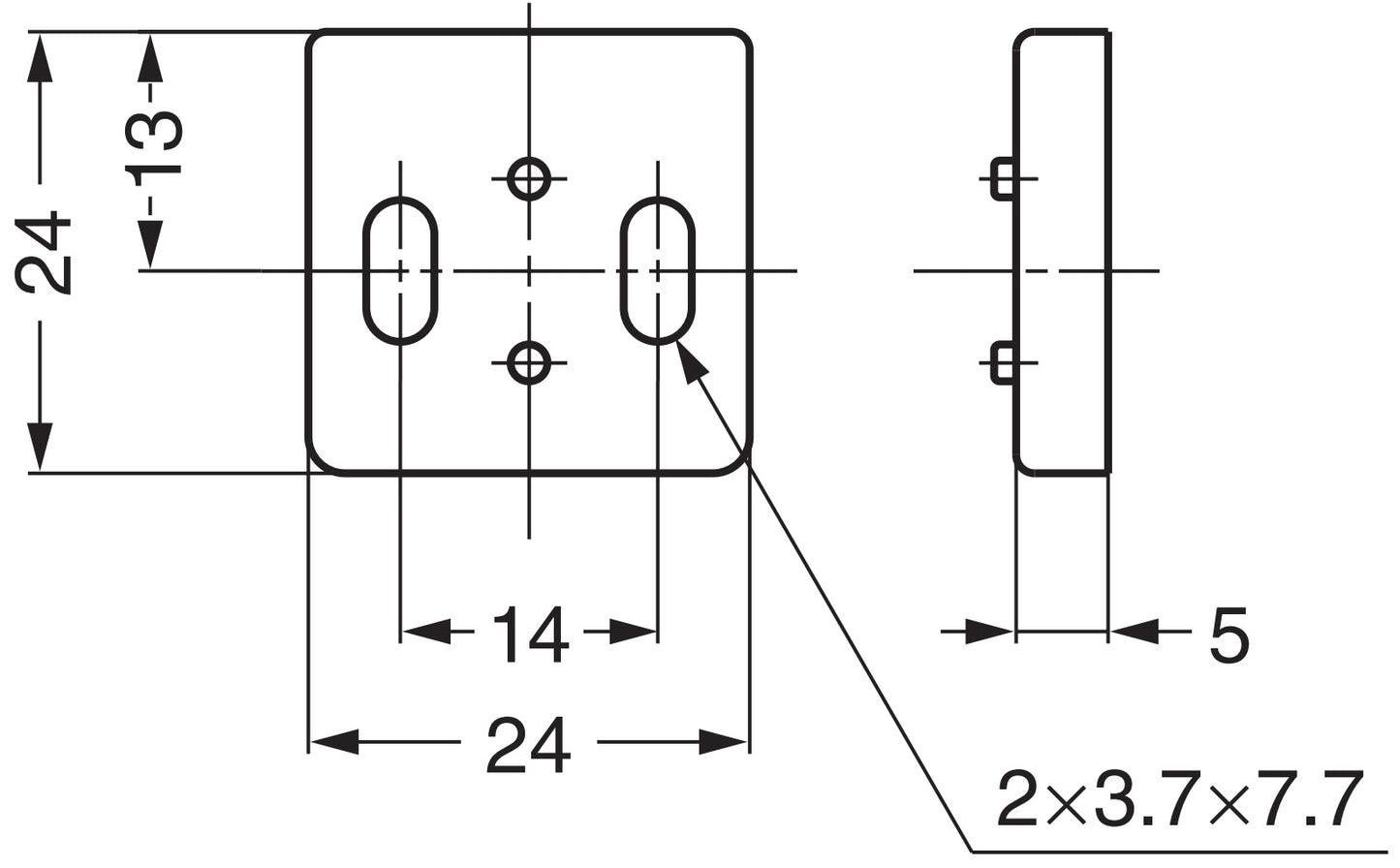 Poignée de verrouillage à bouton-poussoir cachée, surface : blanche, AK-60WT et AK-C60WT pour intérieurs de yacht, intérieurs de camping-car, meubles de caravane, camping-car