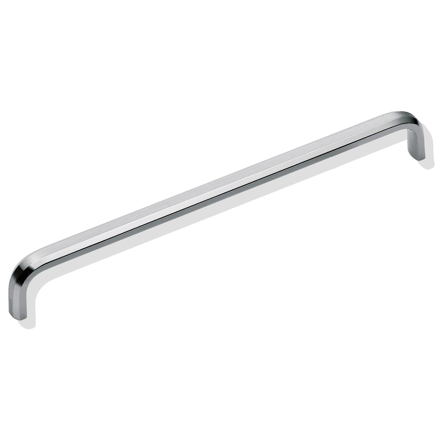 ZweiL® stainless steel furniture handle, 522 mm, ZL-2002-512. Furniture handle made of the finest V4A (SUS316) stainless steel for exclusive interior design and high-quality furnishings by Sugatsune / LAMP® (Japan).