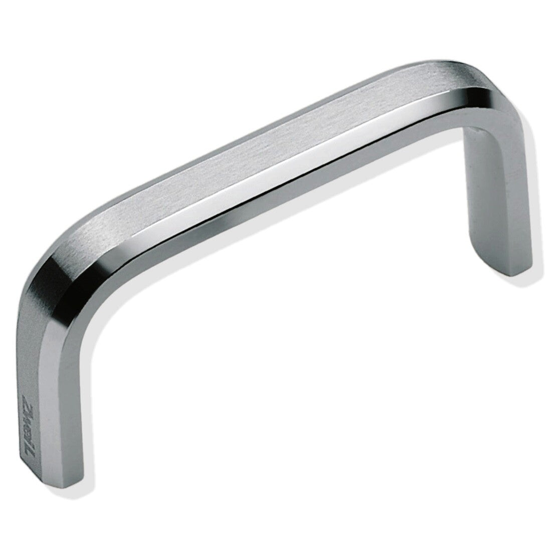 ZweiL® stainless steel furniture handle, 70 mm, ZL-2001-64. Furniture handle made of the finest V4A (SUS316) stainless steel for exclusive interior design and high-quality furnishings by Sugatsune / LAMP® (Japan)